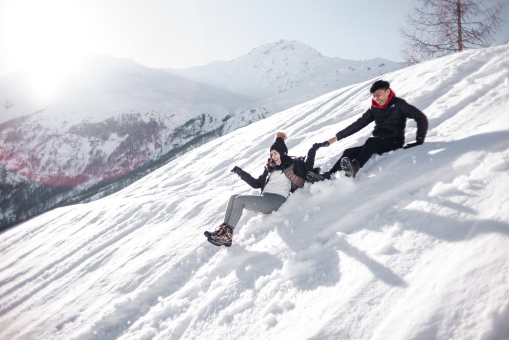 is the best luxury winter vacation sand or snow?