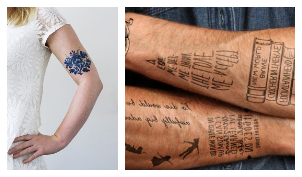 The top temporary tattoo brands