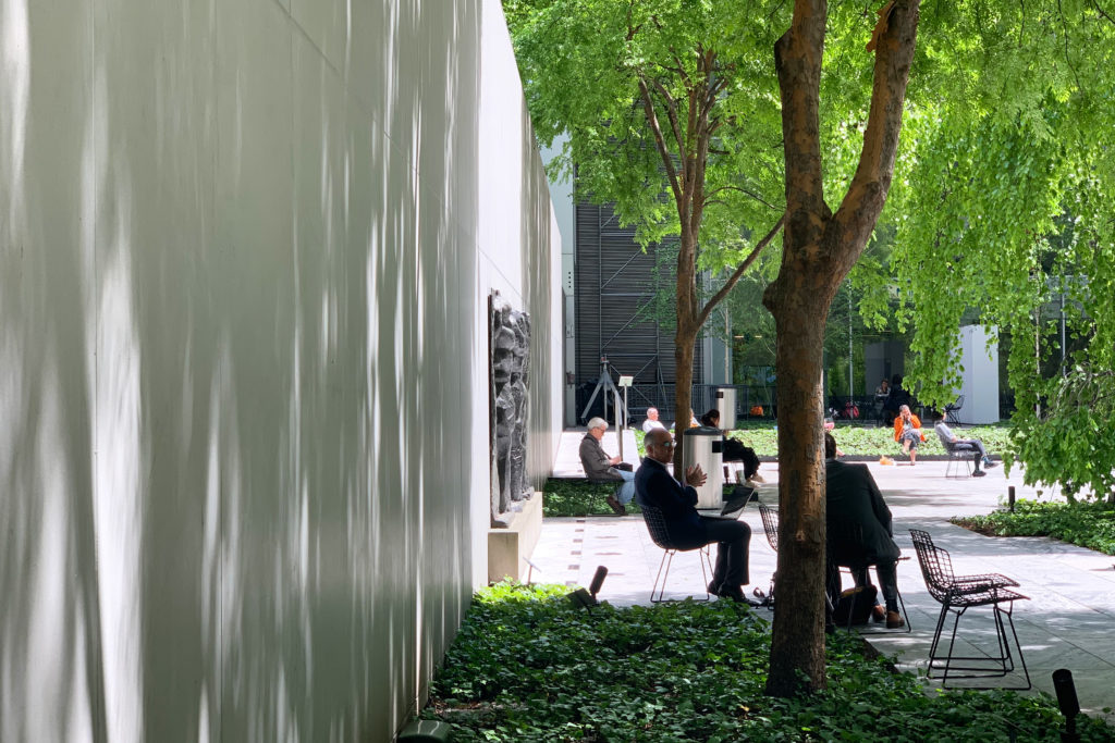 Sculpture Garden at the MoMA