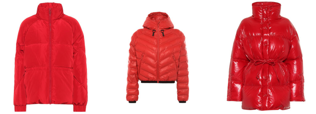 best red luxury designer puffer jackets fall-winter 2019-20