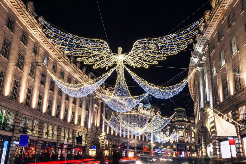 best Christmas decorations London