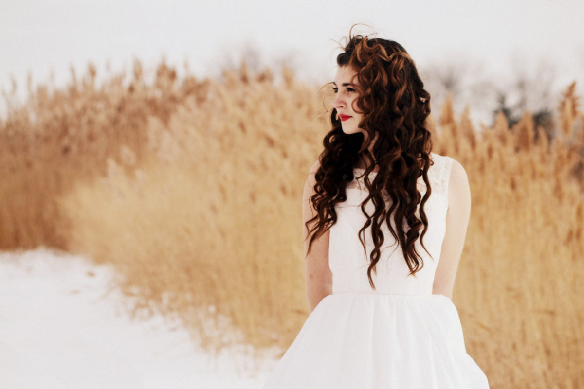 The best white dresses for winter adventures