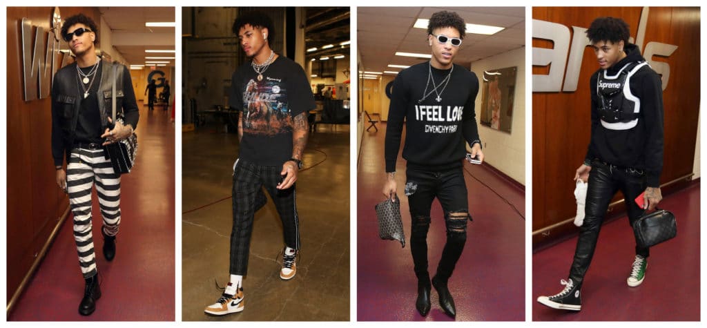 The NBA basketball players who are top style influencers