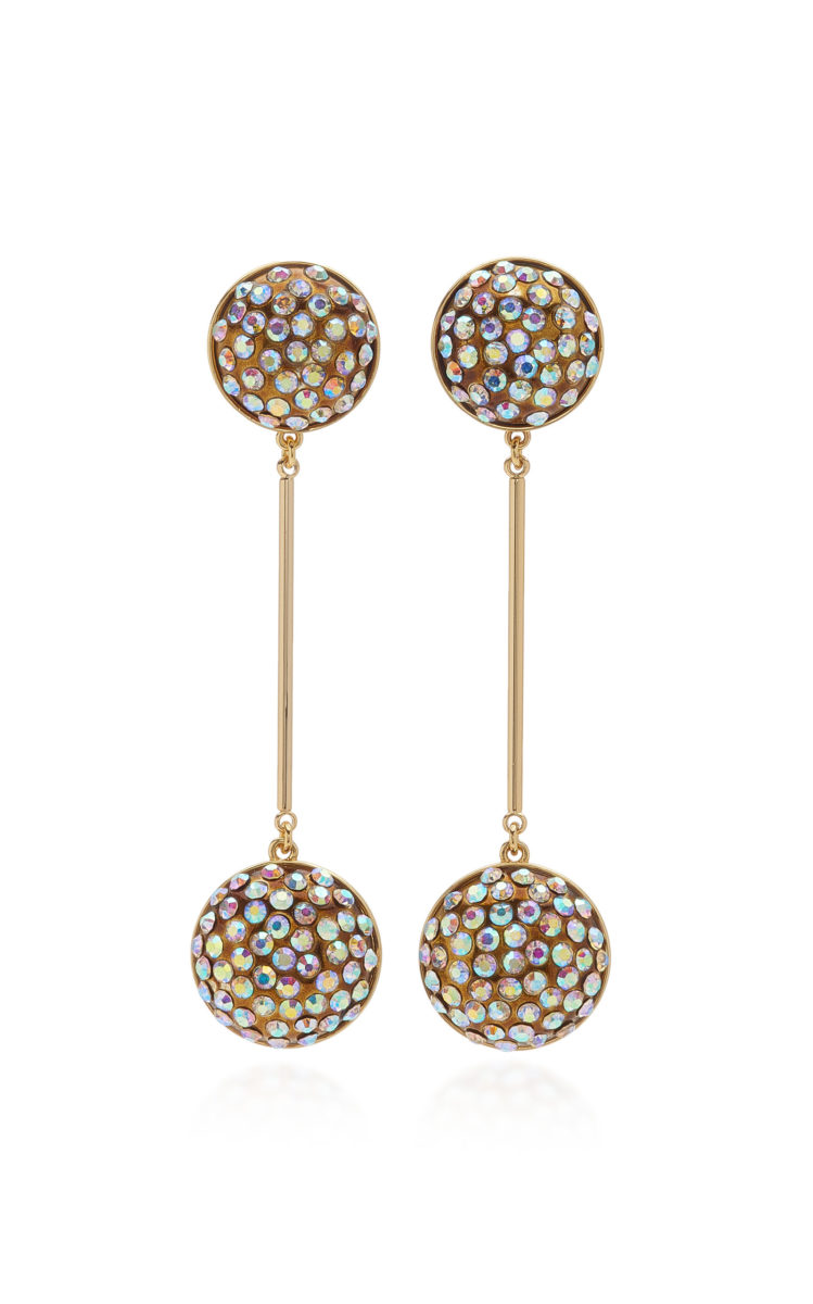 Cheerful earrings for virtual happy hour