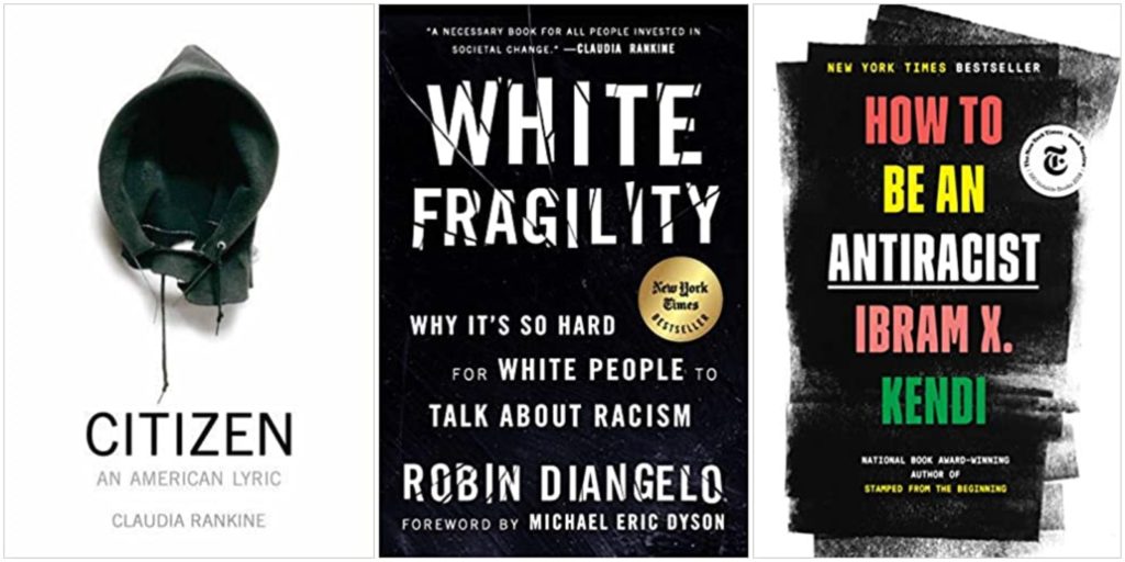 The best books right now about race in America and Black Lives Matter. 