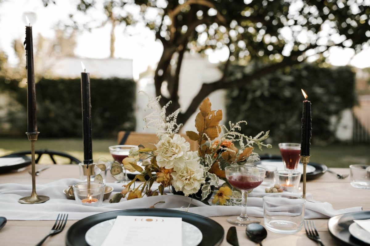 Expert luxury floral artist tips on how to decorate with flowers this Thanksgiving.