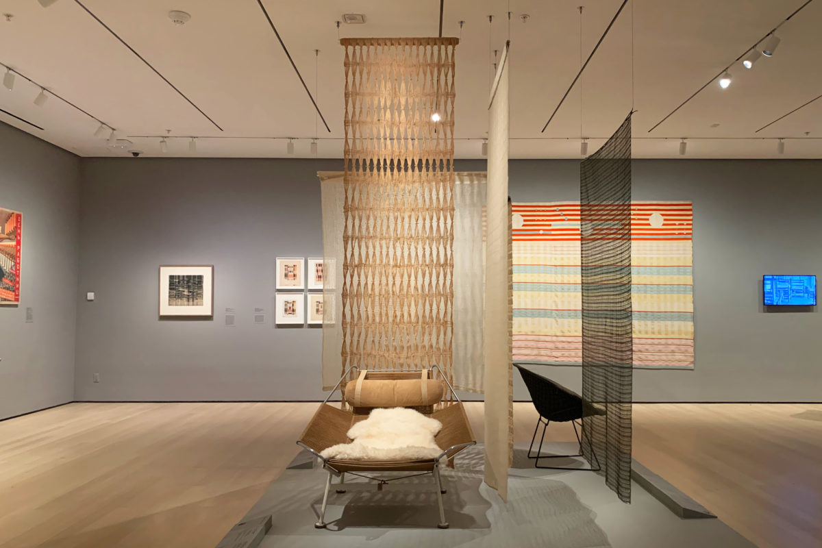 One of the best textiles and weaving art museum exhibits: Taking a Thread for a Walk at MoMA